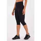 Scorp Joy Yüksek Bel Cepli Spor Tayt 3/4 Siyah