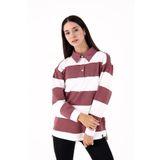 Scorp Luxe Kadın Casual Sweatshirt Bordo XS