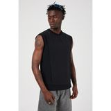 Scorp Rogue Erkek Kolsuz Spor Tişört Siyah %50 Pamuk %45 Polyester %5 Elastan Kumaş ile Rahat Kullanım