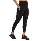Scorp Sculpt Kadın Yüksek Bel Toparlayıcı Push Up Cepli Uzun Spor Tayt Siyah M