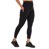 Scorp Sculpt Kadın Yüksek Bel Toparlayıcı Push Up Cepli Uzun Spor Tayt Siyah S