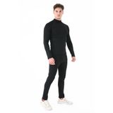 Scorp Thermo-Fit Erkek Termal İçlik Takım Alt Üst Kayak İçliği Siyah XXL