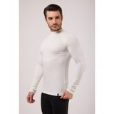 Scorp Thermo-Fit Erkek Termal İçlik Üst Ekru Beyaz Neon Hafif Yapı ile Üstün Performans - XL