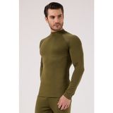 Scorp Thermo-Fit Erkek Termal Içlik Üst Kayak Içliği Askeri Haki Yeşil