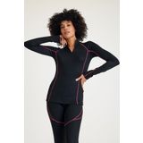 Scorp Thermo-Fit Extreme Kadın Termal İçlik Fermuarlı Üst Kayak İçliği Siyah S