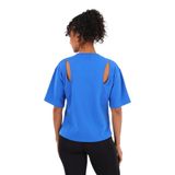 Scorp Zen Kadın Crop Tişört Saks Mavi L