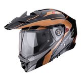 Scorpion ADX-2 Kamps Adv Motosiklet Kaskı Siyah Bakır