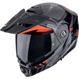 Scorpion Adx-2 Lewis Adv Motosiklet Kaskı Siyah Kırmızı