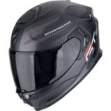 Scorpion Apex Exo-Gt Sp Carbon Matrix Air Flex Kapalı Motosiklet Kaskı Mat Siyah Gümüş - Mat Siyah - Gümüş