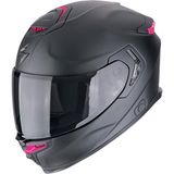 Scorpion Apex Exo-Gt Sp Carbon Matrix Air Kapalı Motosiklet Kaskı Mat Siyah Pembe - Mat Siyah - Pembe