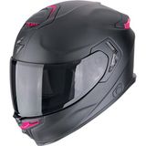 Scorpion Apex Exo-Gt Sp Carbon Matrix Air Kapalı Motosiklet Kaskı Mat Siyah Pembe