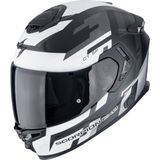 Scorpion Apex Exo-Gt Sp Carbon Matrix Air Tornado Kapalı Motosiklet Kaskı Mat Siyah Gümüş - XL - Mat Siyah - Gümüş