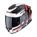 Scorpion Apex Exo-Gt Sp Carbon Matrix Air Tornado Kapalı Motosiklet Kaskı Siyah Kırmızı