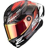 Scorpion Apex Exo-Race Air Kobra Kapalı Motosiklet Kaskı Siyah Kırmızı - XL - Çok Renkli