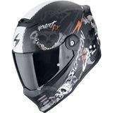 Scorpion Covert Fx Skullz Kapalı Motosiklet Kaskı Mat Siyah Gri Altın - Mat Siyah - Gri - Altın - XL