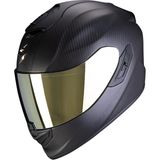 Scorpion Exo 1400 Evo II Air Carbon Mat Siyah Kapalı Motosiklet Kaskı