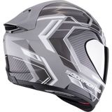 Scorpion Exo 1400 Evo Iı Air Linart Kapalı Motosiklet Kaskı Gri Beyaz