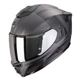 Scorpion EXO-1500 Air Dual Kapalı Motosiklet Kaskı Mat Siyah Gri Kırmızı