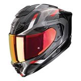 Scorpion EXO-1500 Air Sleek Kapalı Motosiklet Kaskı Siyah Kırmızı