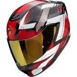 Scorpion Exo 391 Captor Kapalı Motosiklet Kaskı Siyah / Kırmızı - XS