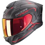 Scorpion EXO-530 Air Slope Kapalı Motosiklet Kaskı Mat Siyah Kırmızı - XL - Mat Siyah - Kırmızı