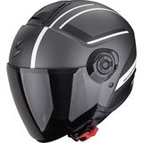 Scorpion Exo City 2 Cosmos Açık Motosiklet Kaskı Gümüş Beyaz - Gümüş - Beyaz - XXL