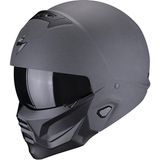 Scorpion Exo Combat 2 Graphite Modüler Motosiklet Kaskı (Koyu Gri)