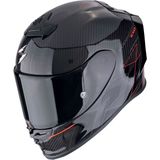 Scorpion Exo R1 Evo Carbon Cynergy Spor Motosiklet Kask Siyah Kırmızı - Siyah - Kırmızı - XL