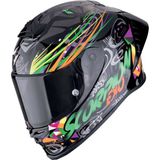 Scorpion Exo R1 Evo Iı Air Savage Spor Motosiklet Kaskı Siyah Yeşil Turuncu - XL - Siyah - Yeşil - Turuncu