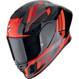 Scorpion Exo R1 Evo Iı Air Vital Spor Motosiklet Kaskı Siyah Gümüş Kırmızı - Siyah - Gümüş - Kırmızı - XL