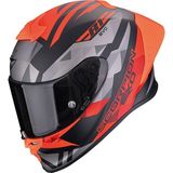 Scorpion Exo R1 Evo Iı Valere Spor Motosiklet Kaskı Mat Siyah Kırmızı - XL - Mat Siyah - Kırmızı