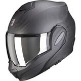 Scorpion Exo Tech Evo Carbon Mat Siyah Çene Açılabilir Motosiklet Kaskı