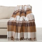 SCOTCH DİZ ÜSTÜ BATTANİYE BEJ 130X170