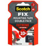 Scotch Extreme Dış Alan Montaj Bandı 19Mm X 1.5M (4'Li Paket)