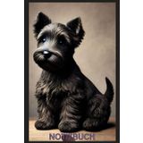 Scottish Terrier Welpe Notizbuch, Buch, Motiv, Kalender, Organizer & Geschenkidee, Geschenk für Hunde Liebhaber & Fans: Journal, Taschenbuch, schönes ... Artikel, Bild, Heft, Deko, Hund,Notebook Dog