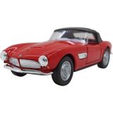 Scowetto Bmw 507 Diecast Model Araba Kırmızı 1:36 Ölçek