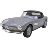 Scowetto Bmw 507 Diecast Model Araba Metalik Gri 1:36 Welly