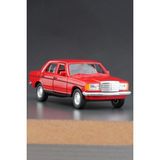 Scowetto Kırmızı Mercedes 230E Açılır Kapı Çek Bırak Oyuncak Araba 1:32 Ölçek 11 cm