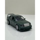 Scowetto Mercedes Benz 190E Evo Yeşil Metalik Metal Çek Bırak Işıklı Sesli Diest Car 1:36 Ölçek Oyuncak