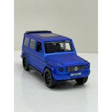 Scowetto Mercedes G63 Mavi Metalik Metal Sesli Işıklı Diest Car Oyuncak Model Araba 12 cm