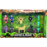 Scowetto Minecraft 17 Parça 8 Figürlü Oyuncak Set