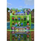 SCOWETTO Minecraft Temalı Lego Şeklinde 12 Parça Figür Oyuncak