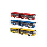 SCOWETTO Oyuncak Körüklü Metal Otobüs Metrobüs Çek Bırak 1:48 22 Cm (TEK ADET FİİYATIDIR)