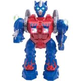 SCOWETTO Transformers Robot Ateş Eden Sesli Işıklı Yürüyen Oyuncak
