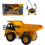 Scowetto Uzaktan Kumandalı 1:24 Ölçek Kamyon Damperli Full Fonksiyon Kamyon Iş Makinası