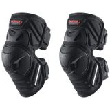 SCOYCO 1 çift motosiklet diz Shin Guard pedleri siyah ayarlanabilir diz kapağı pedleri koruyucu zırh motokros yarış dağ bisikleti