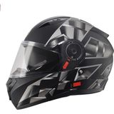 Scoyco -FF-868-ÇENE Açılır Kask (Space) - 2XL