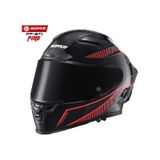 Scoyco FF-871 Fire Güneş Vizörlü Siyah Camlı Kapalı Kask Kırmızı - Siyah