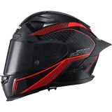 Scoyco -Ff-871 Full Face Kask (Fıre) 2XL Polimer Alaşımlı, Intercom Takılabilir ve Güneş Vizörlü