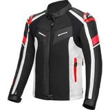 Scoyco JK152 Deri Kırmızı 4 Mevsim Mont M Beden Yumuşak PU Kaplamalı Polyester ve Naylon Kumaş